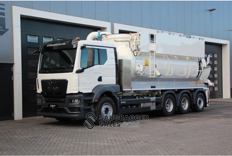 MAN TGS 35.520 8x4 MAN Amphitec Vortex 9000 - Camion vidangeur: photos 1 MAN TGS 35.520 8x4 MAN Amphitec Vortex 9000 - Camion vidangeur: photos 1