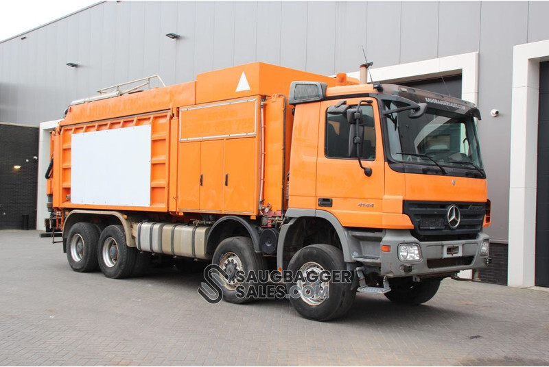 Camion vidangeur Mercedes-Benz Actros 4144 RSP 2006 Saugbagger: photos 8