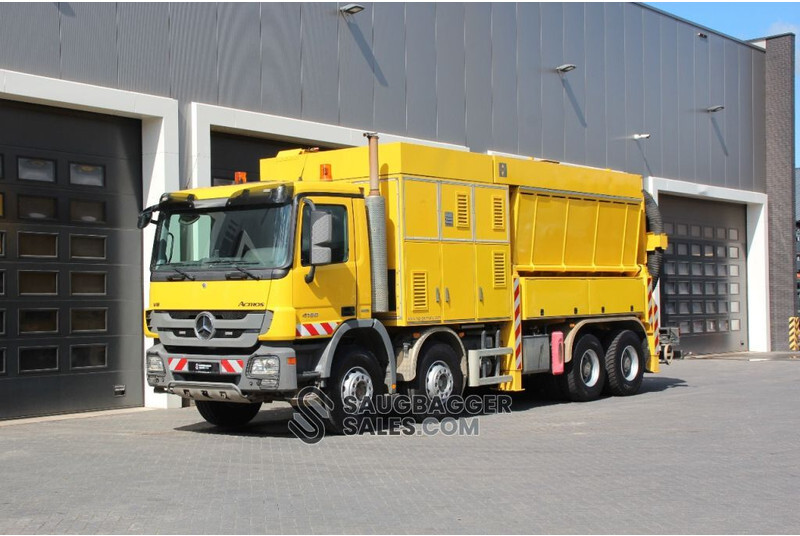Mercedes-Benz Actros 4160 V8 RSP 3T 2014 Saugbagger - Camion vidangeur: photos 1 Mercedes-Benz Actros 4160 V8 RSP 3T 2014 Saugbagger - Camion vidangeur: photos 1