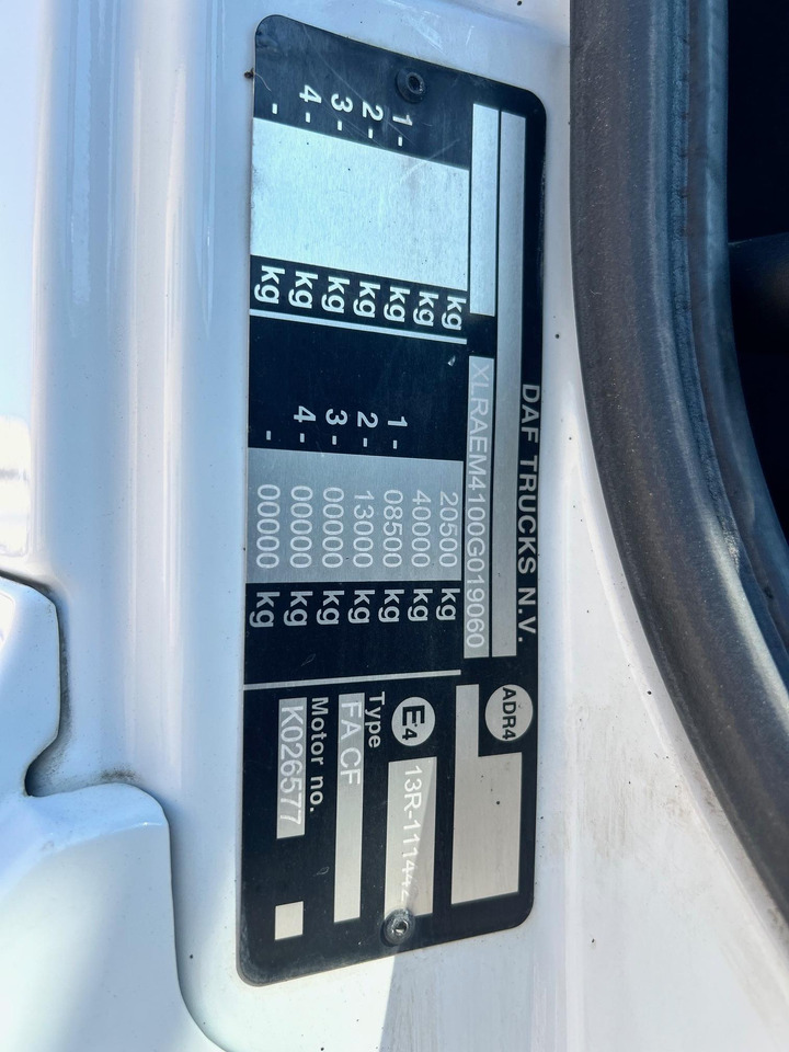 Camion frigorifique DAF CF330: photos 21 Camion frigorifique DAF CF330: photos 21