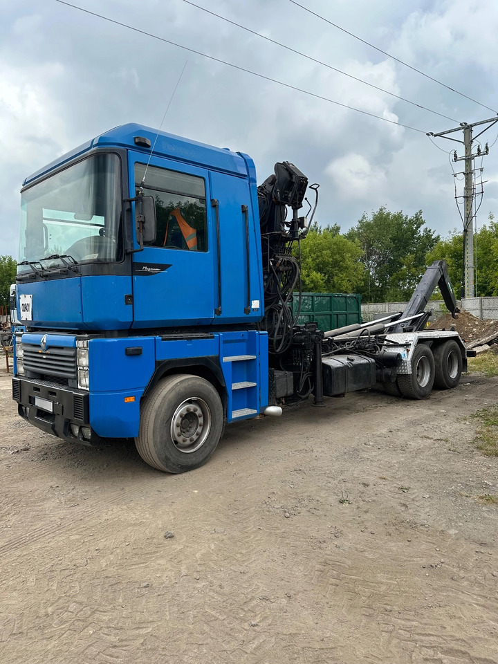 RENAULT Magnum 430 - Camion ampliroll, Camion grue: photos 4 RENAULT Magnum 430 - Camion ampliroll, Camion grue: photos 4