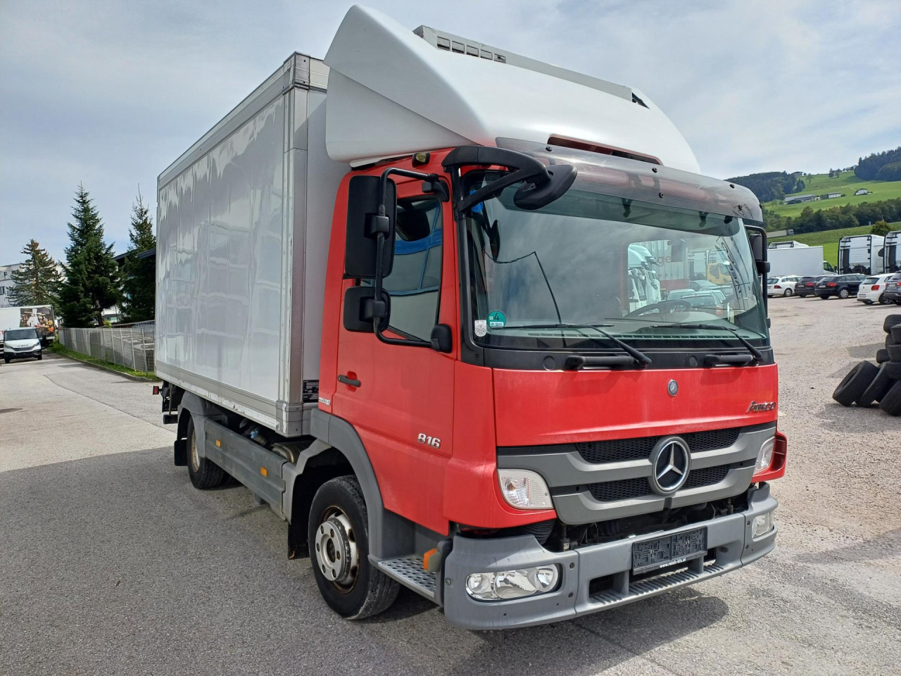 MERCEDES-BENZ 816 Euro5 AHK Luftfeder - Camion frigorifique: photos 1 MERCEDES-BENZ 816 Euro5 AHK Luftfeder - Camion frigorifique: photos 1