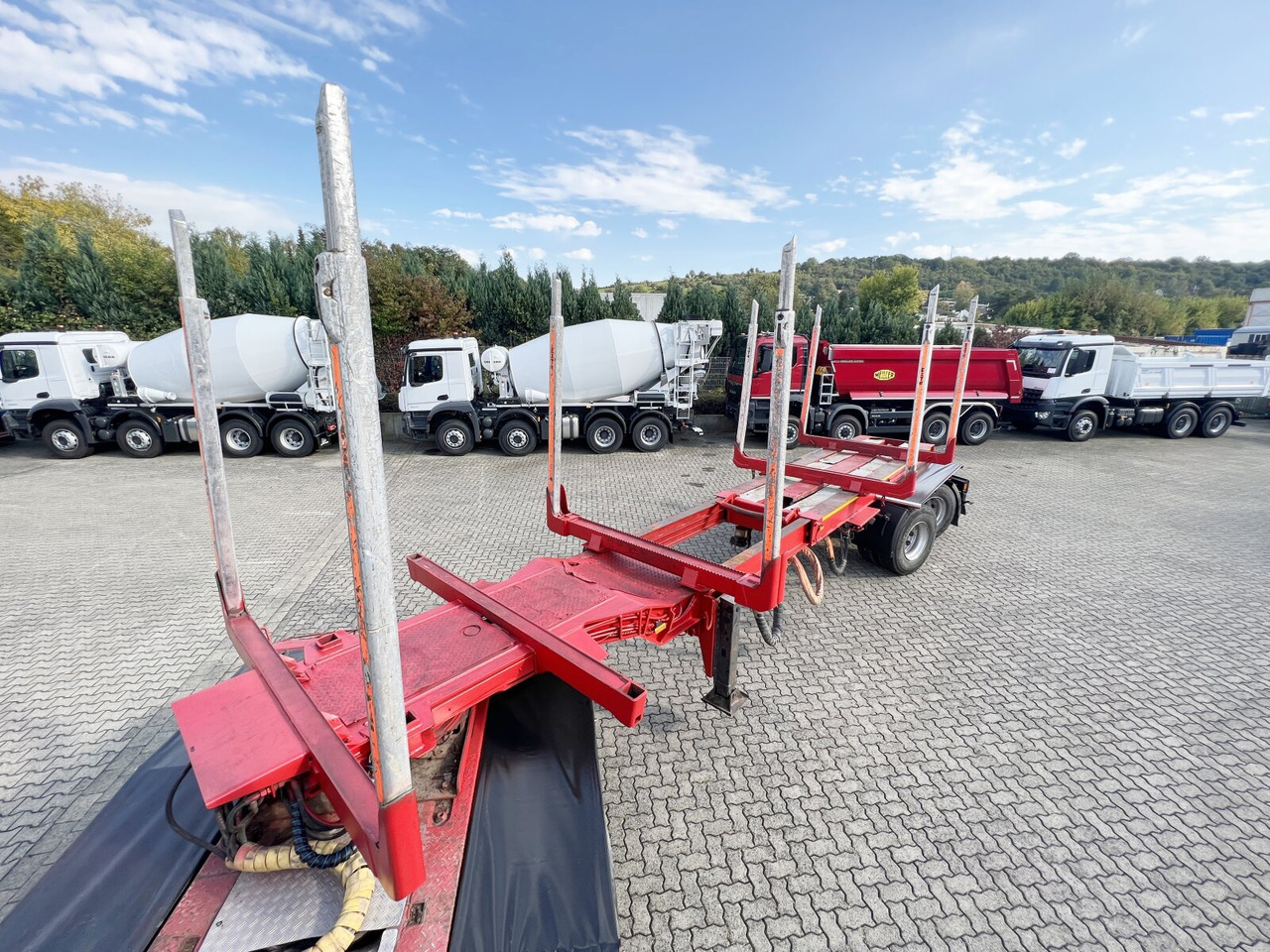 Semi-remorque grumier Doll A321 A321, Ausziehbar von 10,7m-15,2m, 2x Lenkachse: photos 11 Semi-remorque grumier Doll A321 A321, Ausziehbar von 10,7m-15,2m, 2x Lenkachse: photos 11