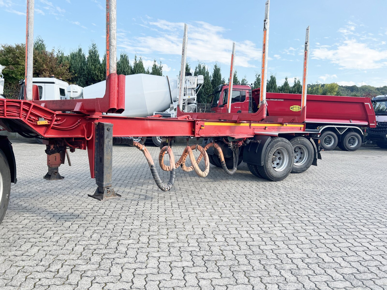 Semi-remorque grumier Doll A321 A321, Ausziehbar von 10,7m-15,2m, 2x Lenkachse: photos 9 Semi-remorque grumier Doll A321 A321, Ausziehbar von 10,7m-15,2m, 2x Lenkachse: photos 9