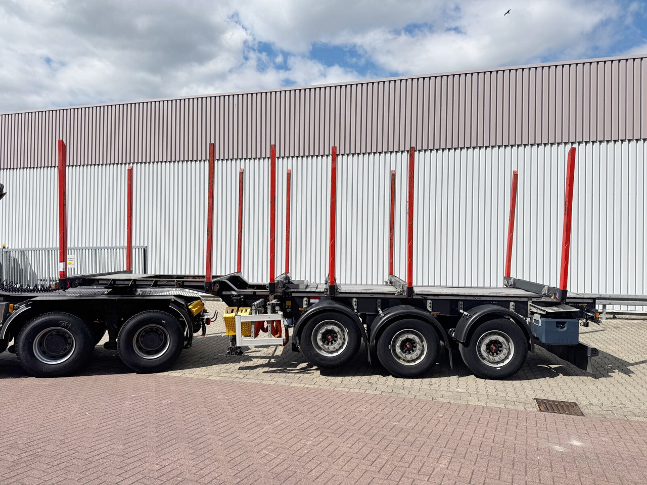 Semi-remorque grumier Doll LOGO H3L-14XL LOGO H3L-14XL, Liftachse, Nachlauflenkachse, teleskopierbar 9,4m-12,9: photos 8