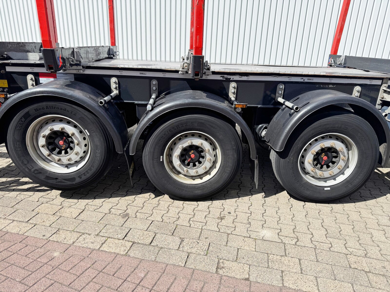 Semi-remorque grumier Doll LOGO H3L-14XL LOGO H3L-14XL, Liftachse, Nachlauflenkachse, teleskopierbar 9,4m-12,9: photos 6