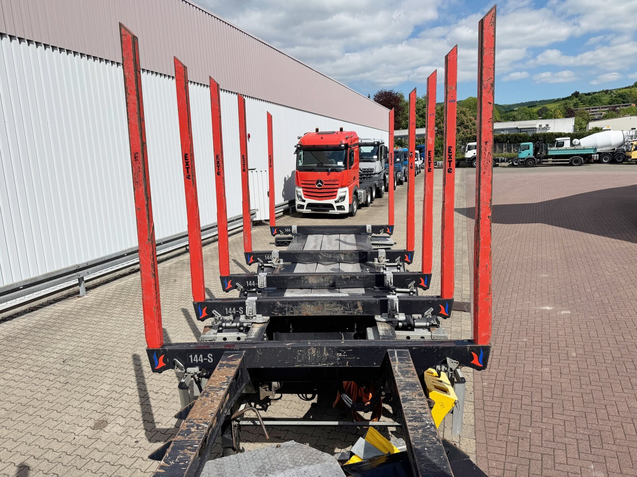 Semi-remorque grumier Doll LOGO H3L-14XL LOGO H3L-14XL, Liftachse, Nachlauflenkachse, teleskopierbar 9,4m-12,9: photos 14