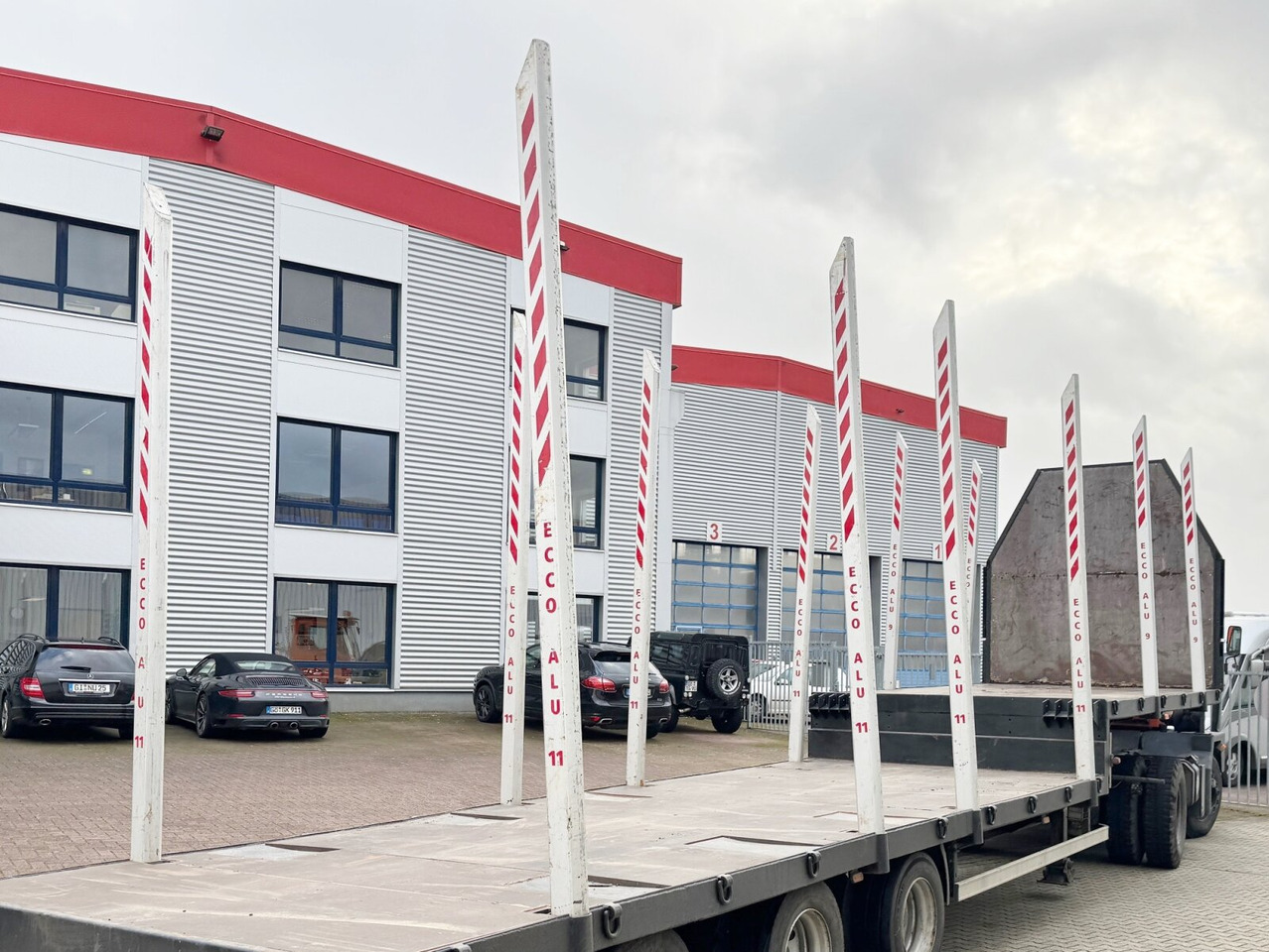 Camion grumier neuf ECCO ALU Schemel/Rungen ECCO ALU Schemel/Rungen, 12x Neuwertig: photos 6