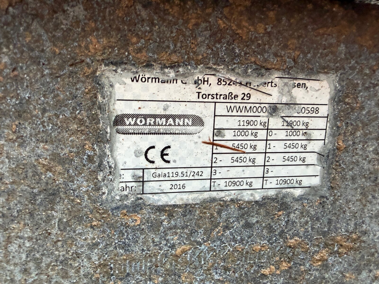 Gala 119.51/242 Gala 119.51/242, Verzinkt - Remorque plateau: photos 5 Gala 119.51/242 Gala 119.51/242, Verzinkt - Remorque plateau: photos 5