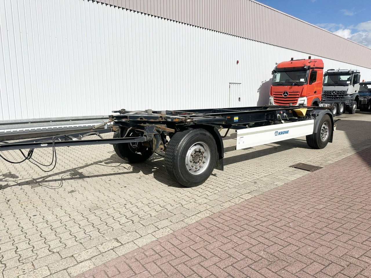 Krone AZW 18 AZW 18 - Remorque porte-conteneur/ Caisse mobile: photos 1 Krone AZW 18 AZW 18 - Remorque porte-conteneur/ Caisse mobile: photos 1