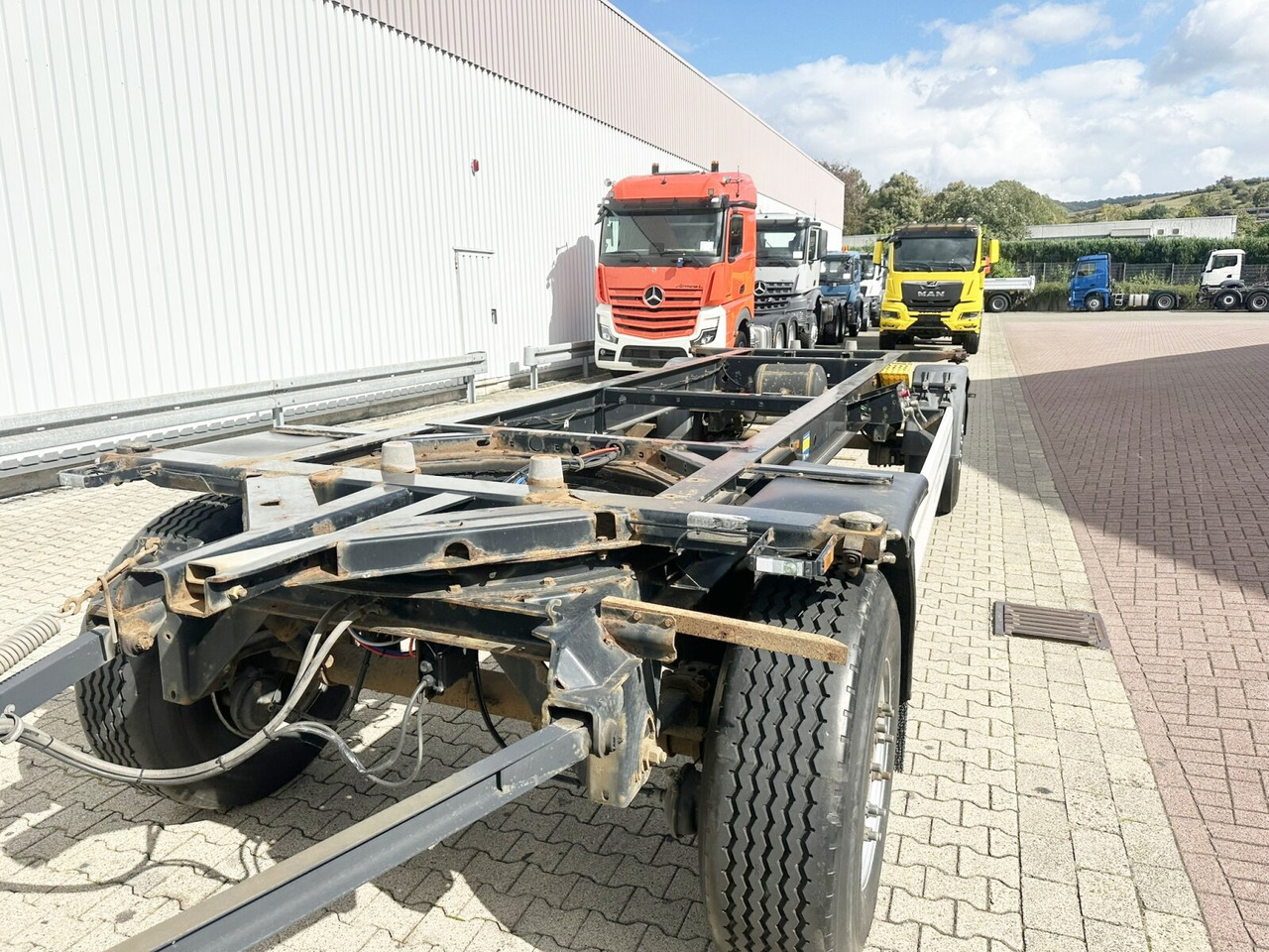 Krone AZW 18 AZW 18 - Remorque porte-conteneur/ Caisse mobile: photos 5 Krone AZW 18 AZW 18 - Remorque porte-conteneur/ Caisse mobile: photos 5
