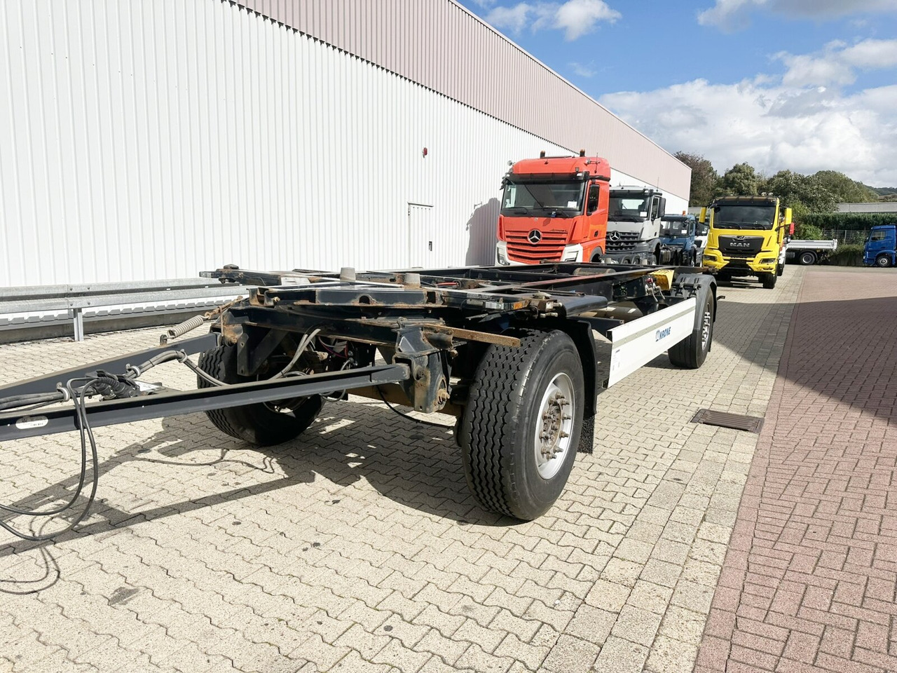 Krone AZW 18 AZW 18 - Remorque porte-conteneur/ Caisse mobile: photos 4 Krone AZW 18 AZW 18 - Remorque porte-conteneur/ Caisse mobile: photos 4