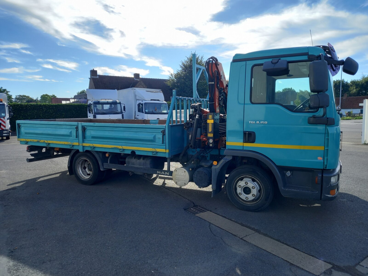 MAN TGL TS 754 F - Camion plateau: photos 5 MAN TGL TS 754 F - Camion plateau: photos 5