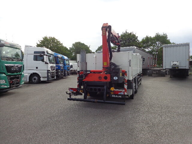 Camion grue, Camion plateau MAN TGM 26.340 6x2-4 LL TGM 26.340 6x2-4 LL,Lenk-Liftachse, Heckkran, Palfinger PK 11.001, faltbar,: photos 8 Camion grue, Camion plateau MAN TGM 26.340 6x2-4 LL TGM 26.340 6x2-4 LL,Lenk-Liftachse, Heckkran, Palfinger PK 11.001, faltbar,: photos 8