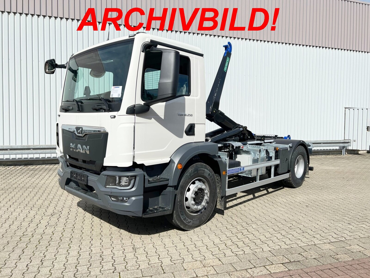 MAN TGS 18.360 4X2 BL TGS 18.360 4X2 BL, Hyva 10.45 S, Teleskopabrollanlage - Camion ampliroll: photos 1 MAN TGS 18.360 4X2 BL TGS 18.360 4X2 BL, Hyva 10.45 S, Teleskopabrollanlage - Camion ampliroll: photos 1