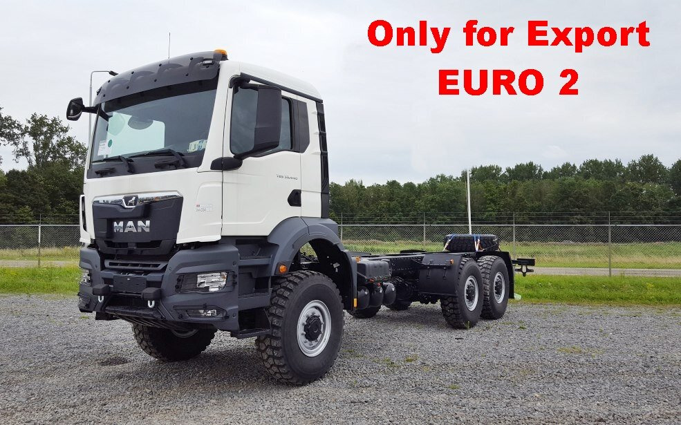 MAN TGS 33.440 6x6 BB CH TGS 33.440 6x6 BB CH, Euro2, Einzelbereifung - Châssis cabine: photos 1 MAN TGS 33.440 6x6 BB CH TGS 33.440 6x6 BB CH, Euro2, Einzelbereifung - Châssis cabine: photos 1