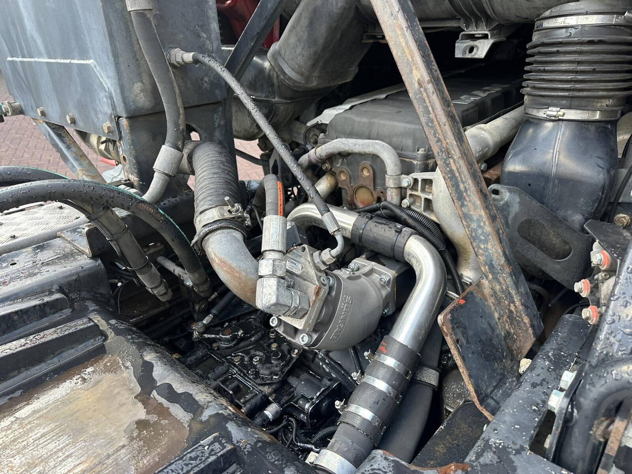 MAN TGS 35.480 8X4 BL TGS 35.400 8x4 BL, Schub-Knick bis 6,5m Container - Camion ampliroll: photos 5 MAN TGS 35.480 8X4 BL TGS 35.400 8x4 BL, Schub-Knick bis 6,5m Container - Camion ampliroll: photos 5