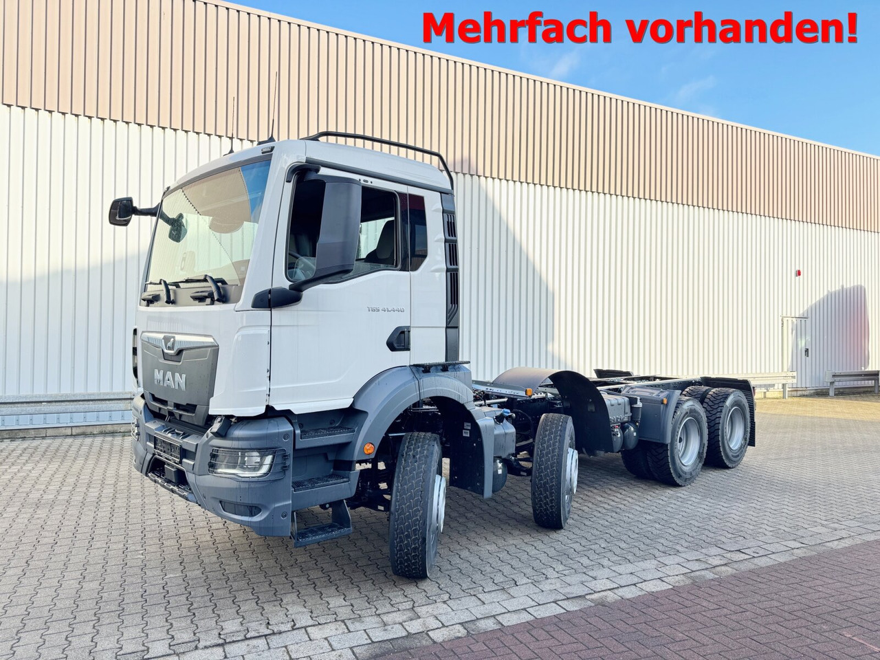 MAN TGS 41.440 8x4 BB TGS 41.440 8x4 BB - Châssis cabine: photos 1 MAN TGS 41.440 8x4 BB TGS 41.440 8x4 BB - Châssis cabine: photos 1