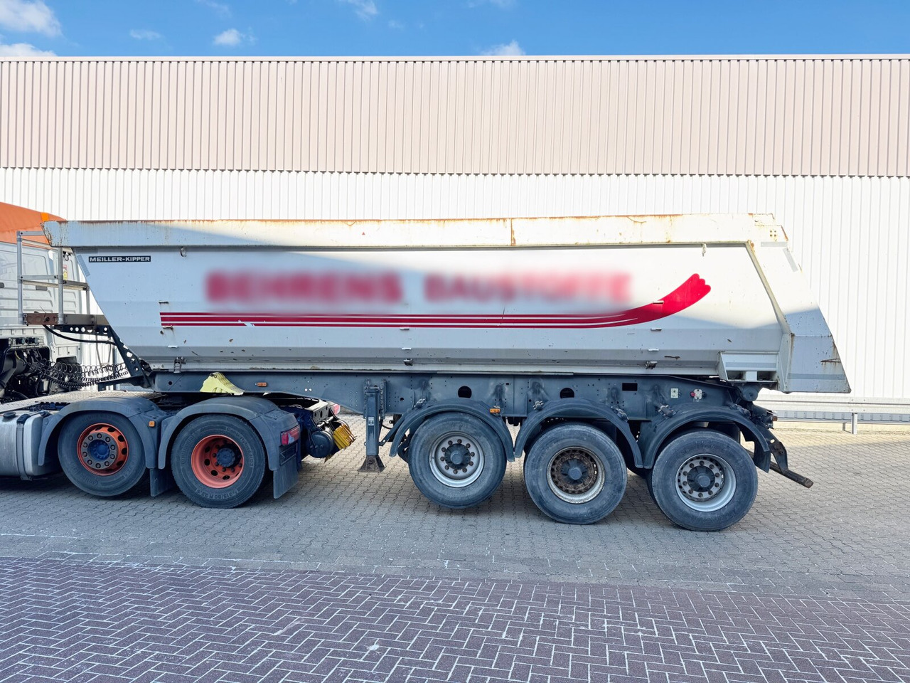 Meiller MHPS 12/27 MHPS 12/27, Stahlmulde ca. 26m³, Liftachse - Semi-remorque benne: photos 5 Meiller MHPS 12/27 MHPS 12/27, Stahlmulde ca. 26m³, Liftachse - Semi-remorque benne: photos 5