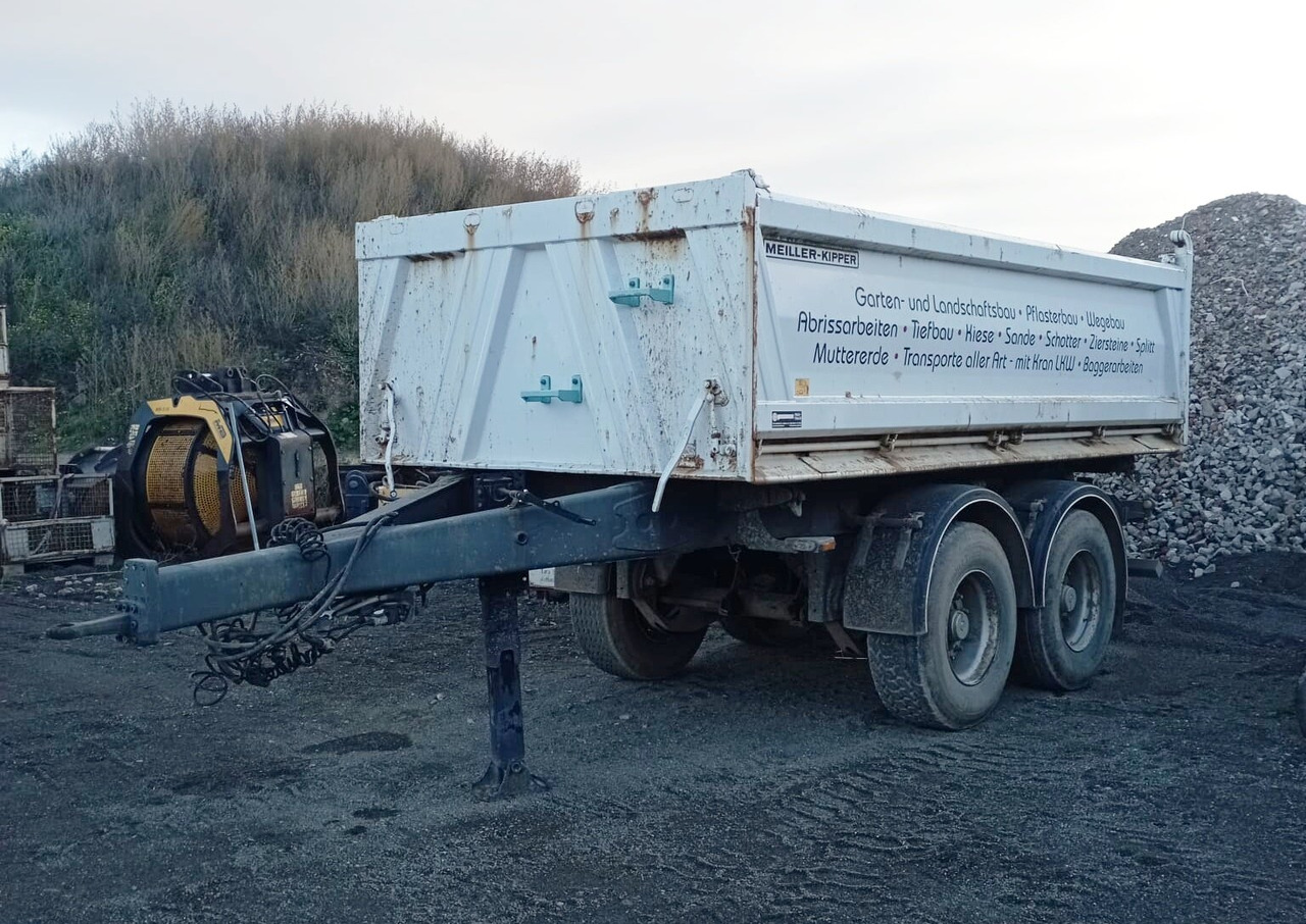 Meiller MZDA 18/21 MZDA 18/21, Stahlbordwände, ca. 11m³ - Remorque benne: photos 1 Meiller MZDA 18/21 MZDA 18/21, Stahlbordwände, ca. 11m³ - Remorque benne: photos 1