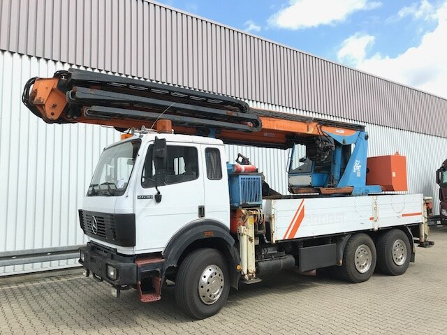 Mercedes-Benz 2638 K 6x4 mit Heckkran Palfinger PK 68000 2638 K 6x4 mit Heckkran Palfinger PK 68000 - Camion grue, Camion plateau: photos 1 Mercedes-Benz 2638 K 6x4 mit Heckkran Palfinger PK 68000 2638 K 6x4 mit Heckkran Palfinger PK 68000 - Camion grue, Camion plateau: photos 1