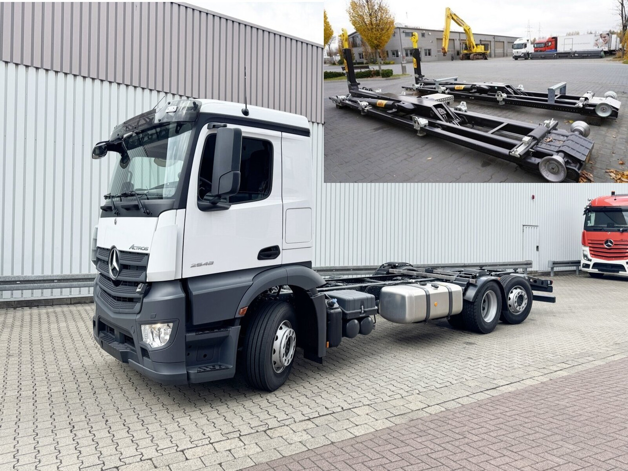 Mercedes-Benz Actros 2548 L 6x2 Actros 2548 L 6x2, Retarder, Lenk-/Liftachse - Camion ampliroll: photos 1 Mercedes-Benz Actros 2548 L 6x2 Actros 2548 L 6x2, Retarder, Lenk-/Liftachse - Camion ampliroll: photos 1