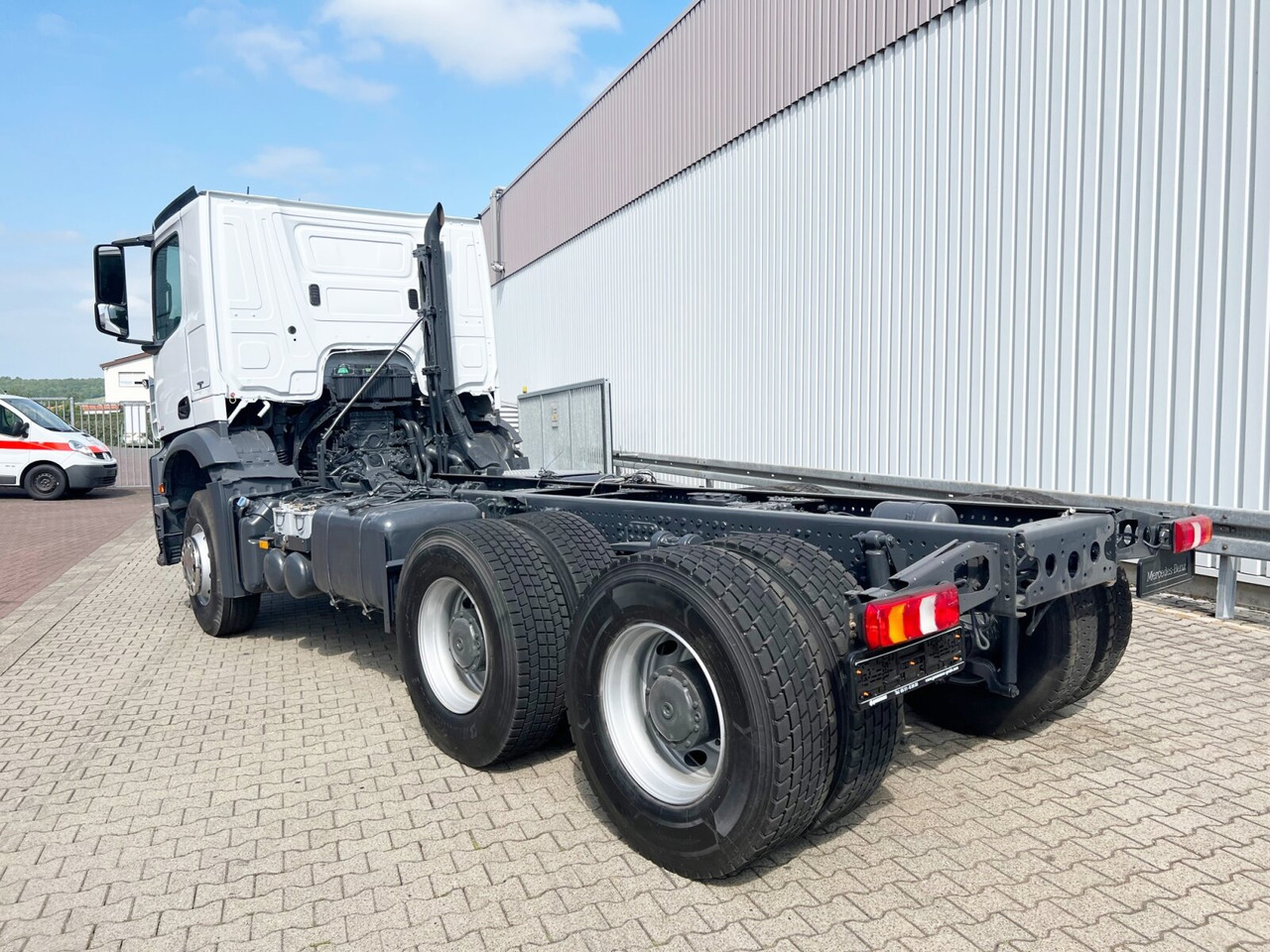 Camion ampliroll Mercedes-Benz Arocs 2642 K 6x4 Arocs 2642 K 6x4/33 , Retarder, Motorabtrieb: photos 12 Camion ampliroll Mercedes-Benz Arocs 2642 K 6x4 Arocs 2642 K 6x4/33 , Retarder, Motorabtrieb: photos 12