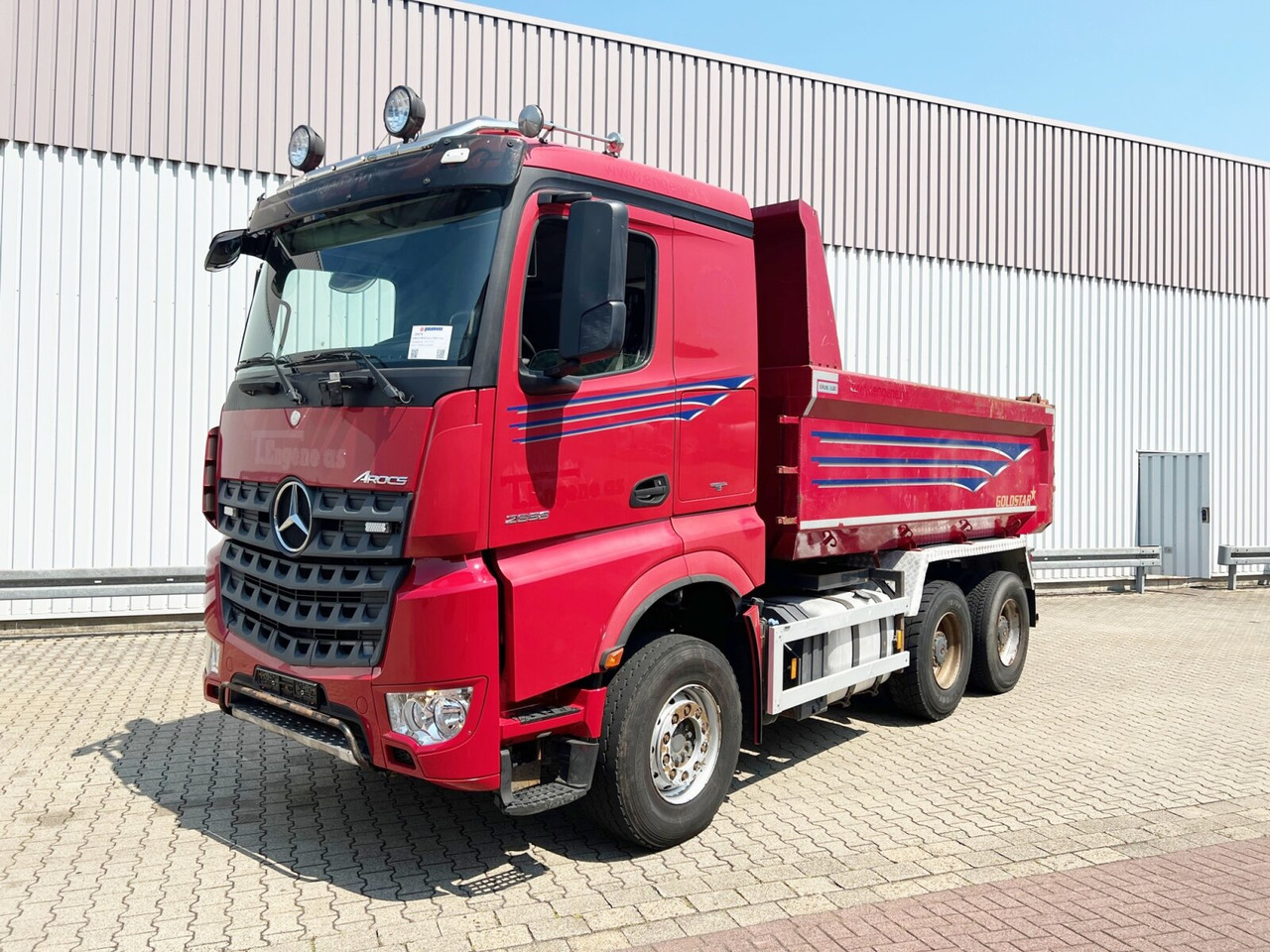 Camion benne Mercedes-Benz Arocs 2658 K 6x4 Arocs 2658 K 6x4, Retarder, Stahlmulde ca. 11m³, hydr. Heckklappenöffnung: photos 7 Camion benne Mercedes-Benz Arocs 2658 K 6x4 Arocs 2658 K 6x4, Retarder, Stahlmulde ca. 11m³, hydr. Heckklappenöffnung: photos 7