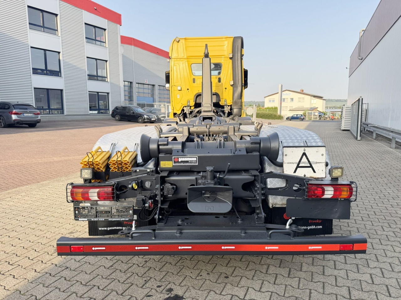 Camion ampliroll Mercedes-Benz Arocs 3245 LK 8x4/4 Arocs 3245 LK 8x4/4, Navi, Motorabtrieb, Meiller RK 30.67, Funk: photos 15