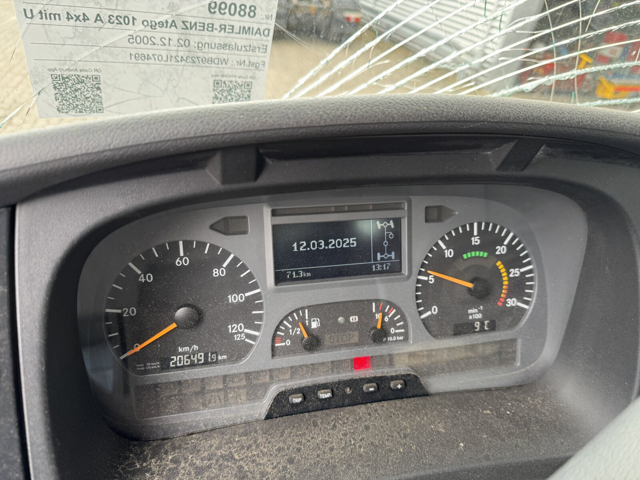 Mercedes-Benz Atego 1023 A 4x4 mit Unfallschaden! Atego 1023 A 4x4, Einzelbereifung, Heckkran Palfinger PK4501-B, Funk, UNFALLSCHADEN! - Châssis cabine, Camion grue: photos 2 Mercedes-Benz Atego 1023 A 4x4 mit Unfallschaden! Atego 1023 A 4x4, Einzelbereifung, Heckkran Palfinger PK4501-B, Funk, UNFALLSCHADEN! - Châssis cabine, Camion grue: photos 2