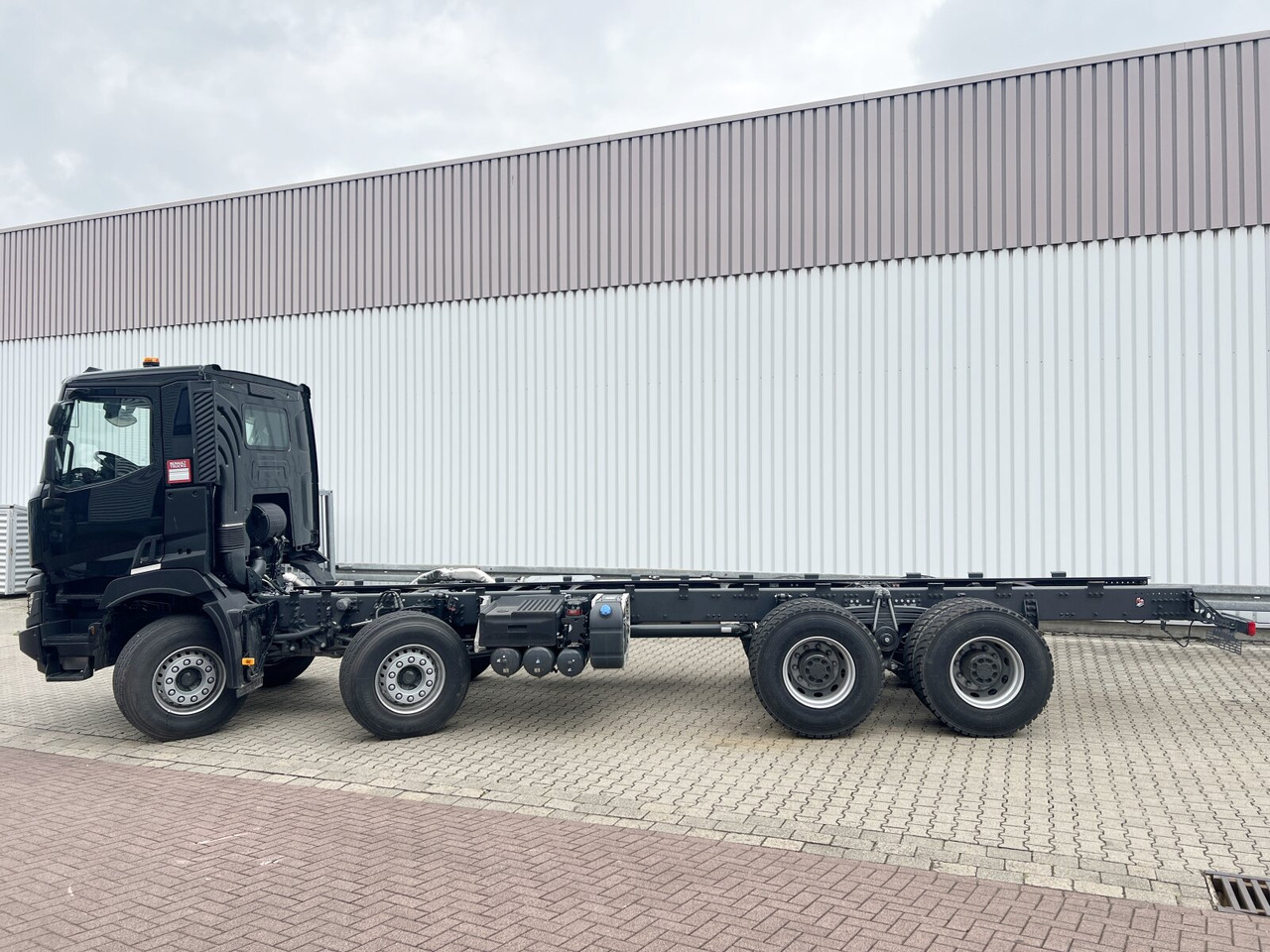 Camion ampliroll, Camion grue neuf Renault C 480 8x4 C 480 8x4, Kran 15-35m/t: photos 12