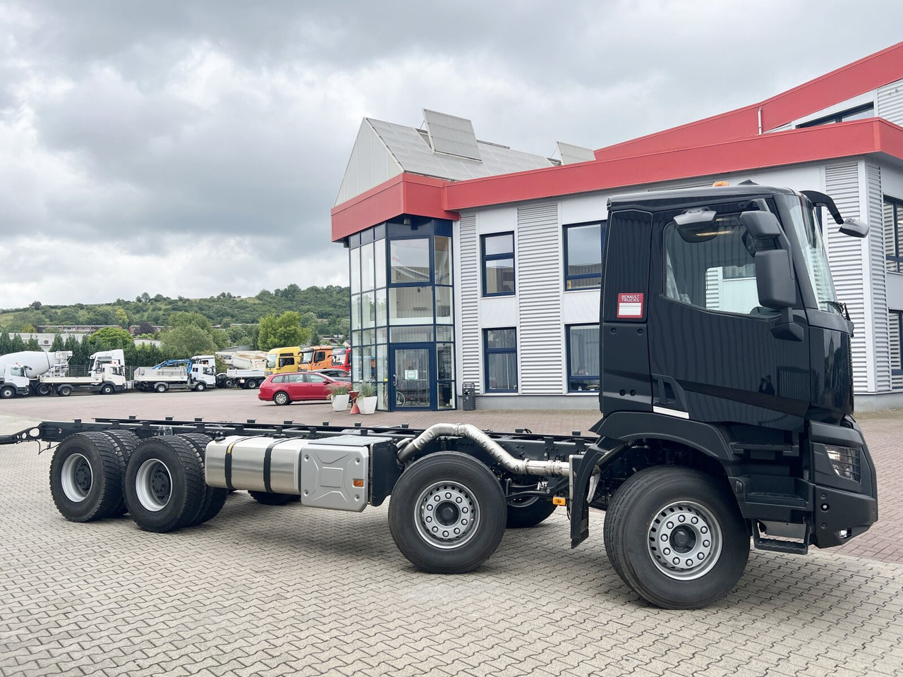 Camion ampliroll, Camion grue neuf Renault C 480 8x4 C 480 8x4, Kran 15-35m/t: photos 9