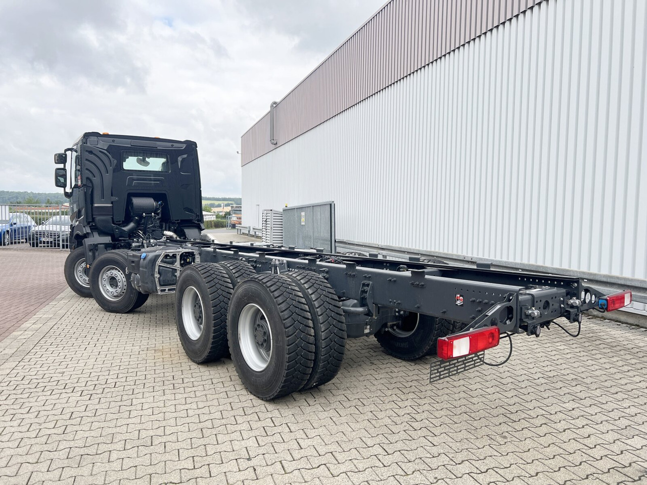 Camion ampliroll, Camion grue neuf Renault C 480 8x4 C 480 8x4, Kran 15-35m/t: photos 11