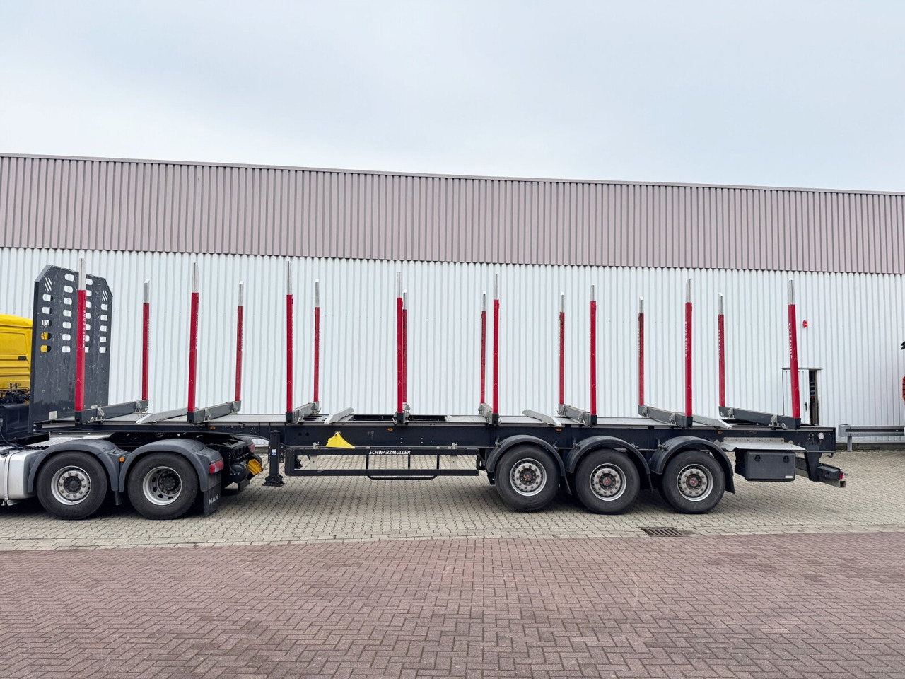 Schwarzmüller 3-Achs Holzauflieger 3-Achs Holzauflieger, Liftachse, MEHRFACH VORHANDEN! - Semi-remorque grumier: photos 5 Schwarzmüller 3-Achs Holzauflieger 3-Achs Holzauflieger, Liftachse, MEHRFACH VORHANDEN! - Semi-remorque grumier: photos 5