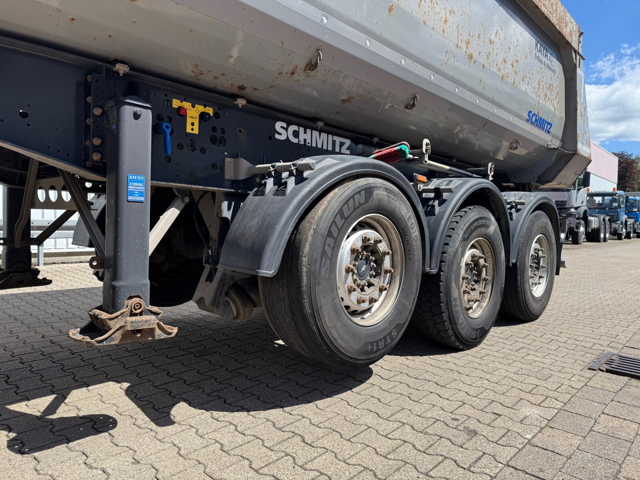 Schmitz Cargobull SKI 24 SL 7.2 SKI 24 SL 7.2, Stahlmulde ca. 24m³, Liftachse - Semi-remorque: photos 5 Schmitz Cargobull SKI 24 SL 7.2 SKI 24 SL 7.2, Stahlmulde ca. 24m³, Liftachse - Semi-remorque: photos 5