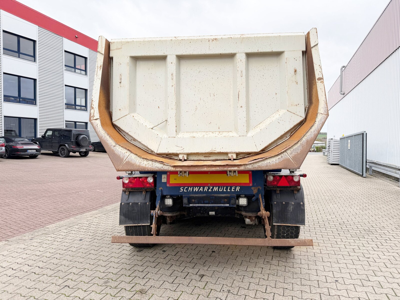 Schwarzmüller HKS 3/E-S1 HKS 3/E-S1, Liftachse, Stahlmulde, ca. 25m³ - Semi-remorque: photos 5 Schwarzmüller HKS 3/E-S1 HKS 3/E-S1, Liftachse, Stahlmulde, ca. 25m³ - Semi-remorque: photos 5