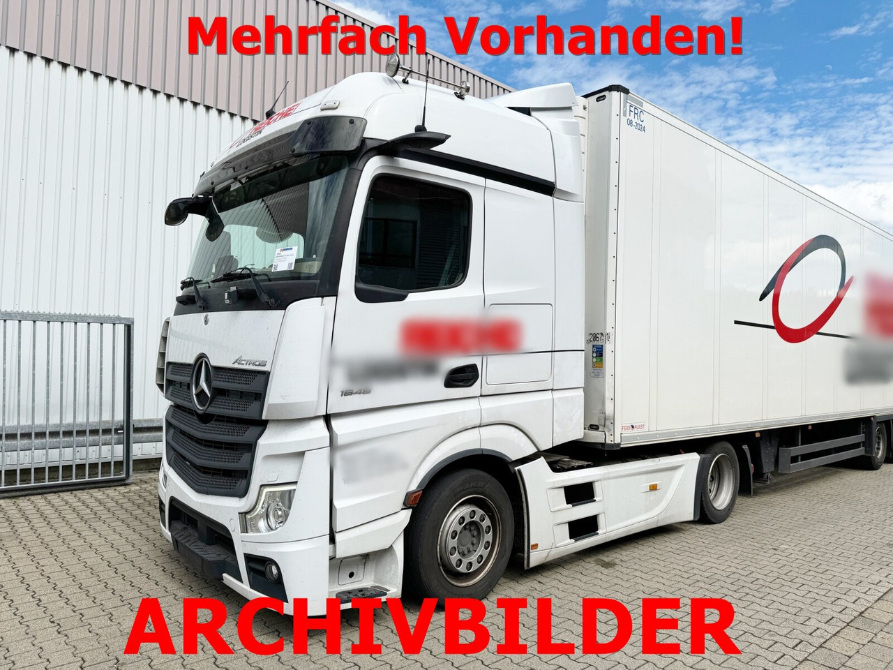 Mercedes-Benz Actros 1848 LS 4x2 Actros 1848 LS 4x2, Vollumer ,Retarder - Tracteur routier: photos 1 Mercedes-Benz Actros 1848 LS 4x2 Actros 1848 LS 4x2, Vollumer ,Retarder - Tracteur routier: photos 1