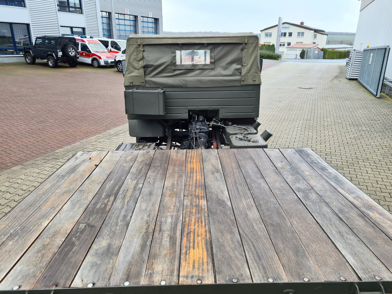 Camion plateau Unimog 404 4x4 S Cabrio 404 4x4 S Cabrio, Benziner: photos 6
