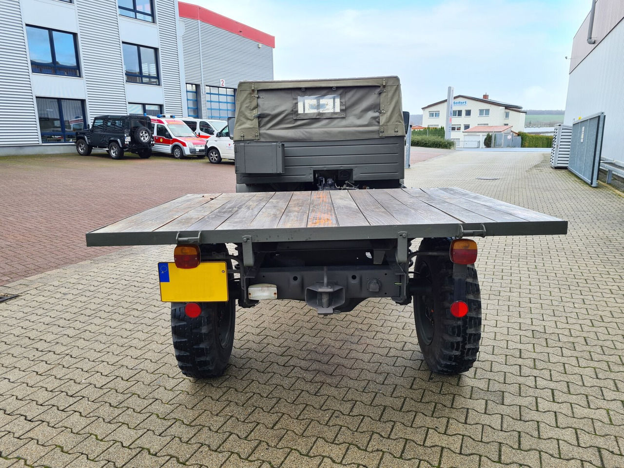 Camion plateau Unimog 404 4x4 S Cabrio 404 4x4 S Cabrio, Benziner: photos 10