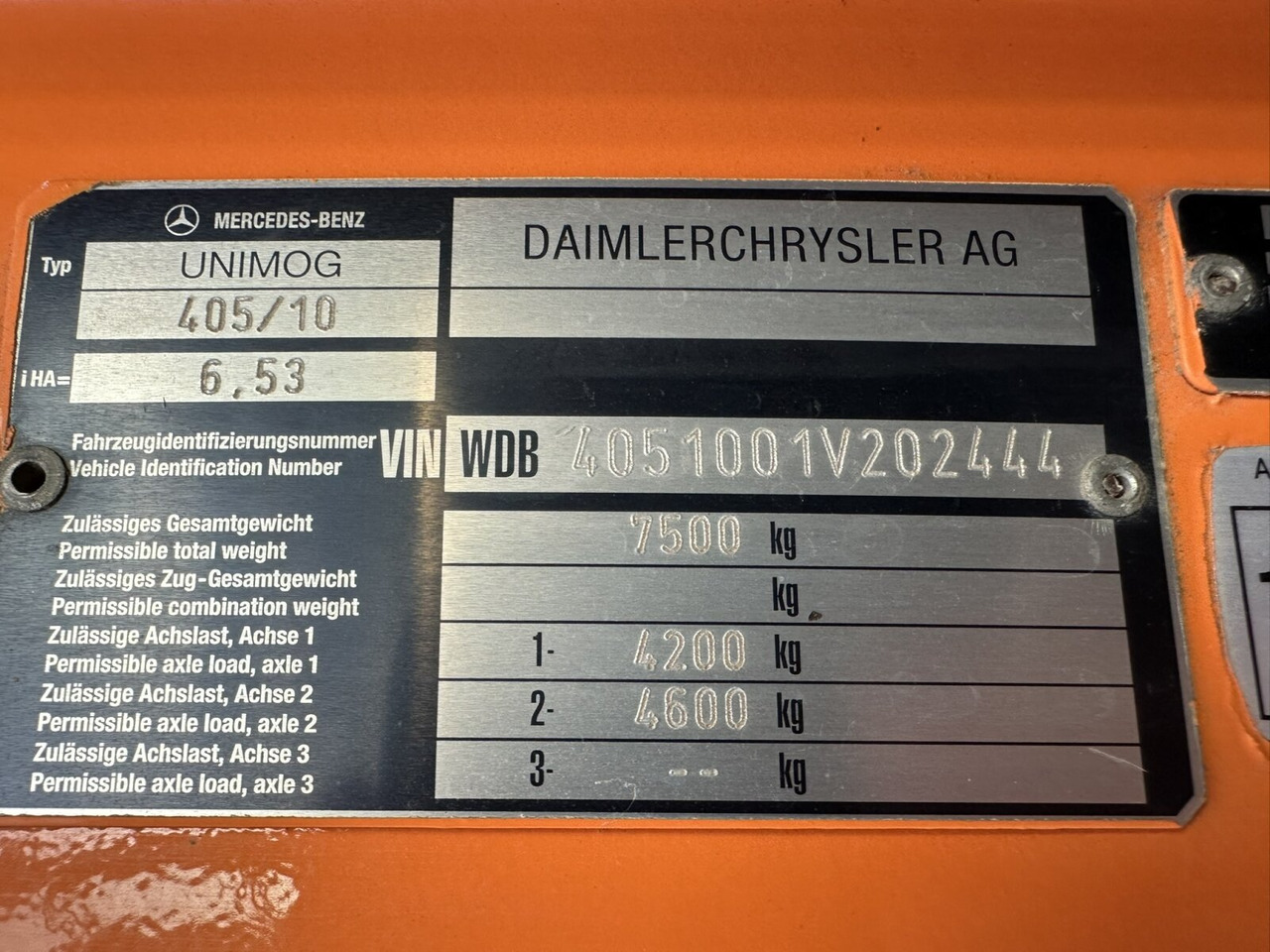 Unimog U300 405/10 4x4 U300 405/10 4x4, Kommunalhydraulik, Frontzapfwelle, Kipper - Véhicule utilitaire: photos 5 Unimog U300 405/10 4x4 U300 405/10 4x4, Kommunalhydraulik, Frontzapfwelle, Kipper - Véhicule utilitaire: photos 5