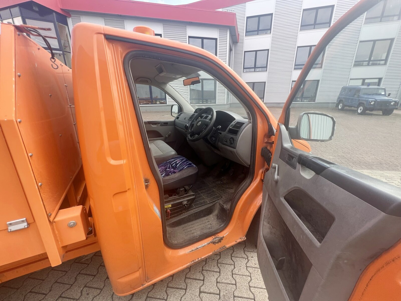 Benne à ordures ménagères pour transport de déchets Volkswagen T5 1.9 TDI 4x2 Müllwagen T5 1.9 TDI 4x2, Hagemann Müllpreßaufbau ca. 3,4m³, Rechtslenker: photos 7