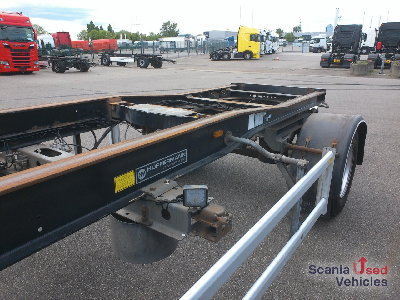 HUEFFERMANN HSA 1870LS f. Abrollbehälter - Remorque ampliroll/ Multibenne: photos 5 HUEFFERMANN HSA 1870LS f. Abrollbehälter - Remorque ampliroll/ Multibenne: photos 5