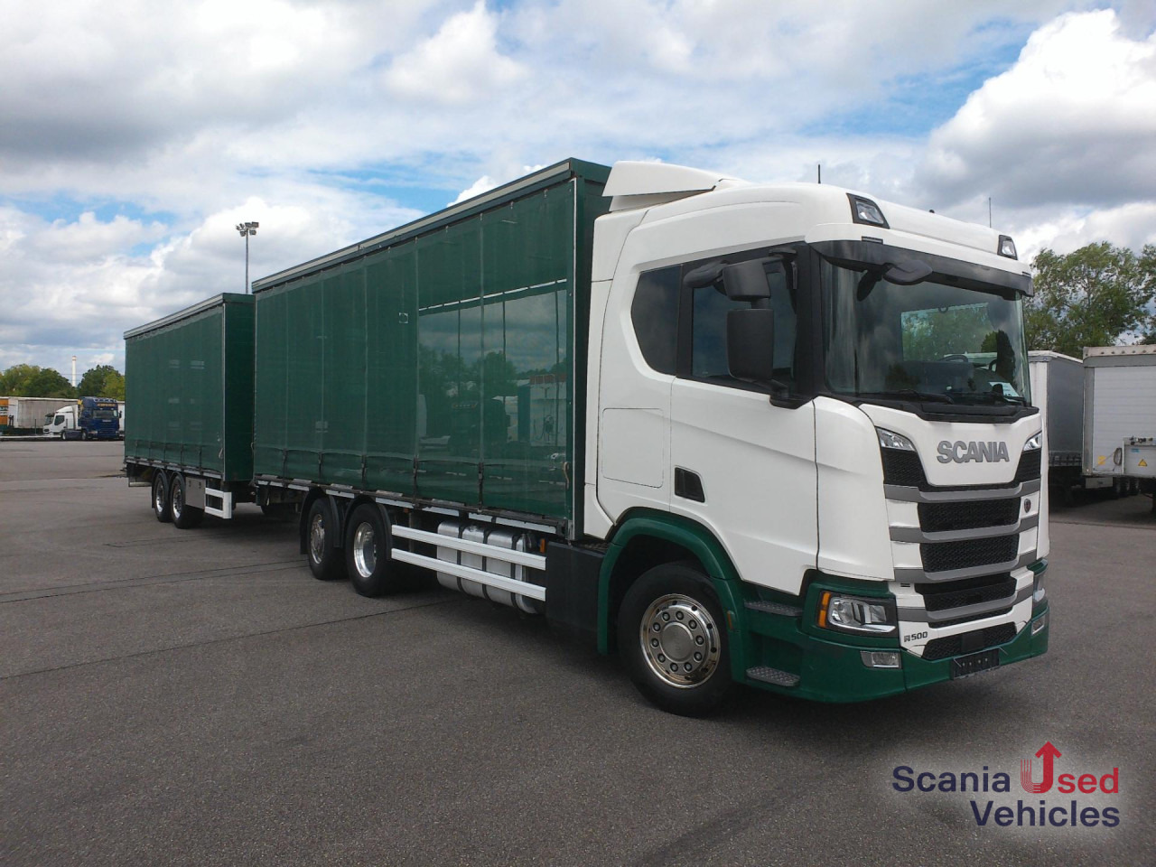 SCANIA R 500 B6x2*4NA NUR 421 TKM!!! Lenk Lift Achse - Châssis cabine: photos 1 SCANIA R 500 B6x2*4NA NUR 421 TKM!!! Lenk Lift Achse - Châssis cabine: photos 1