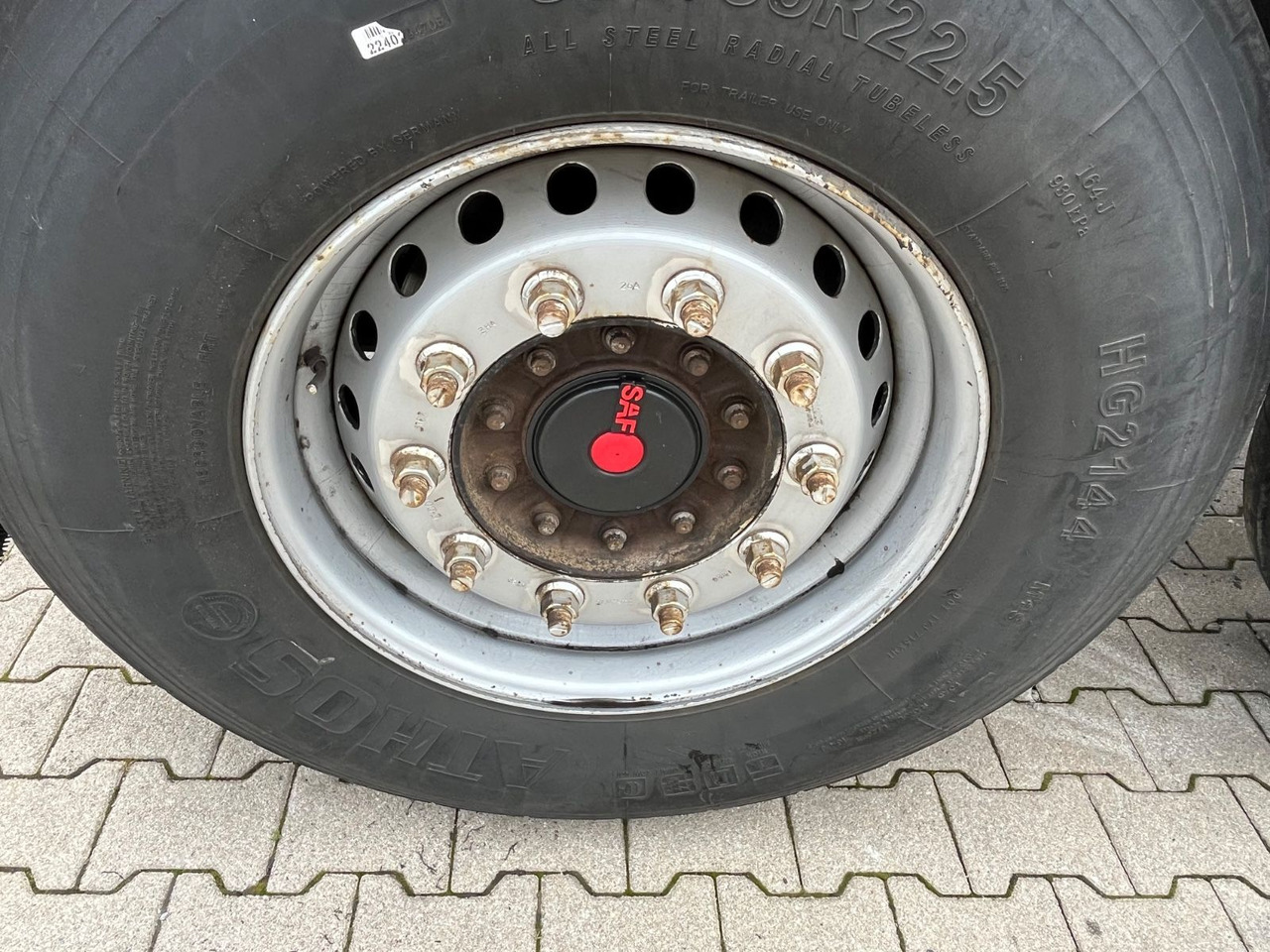 Semi-remorque porte-conteneur/ Caisse mobile Fliegl Tank Container Chassis 20ft ADR: photos 11