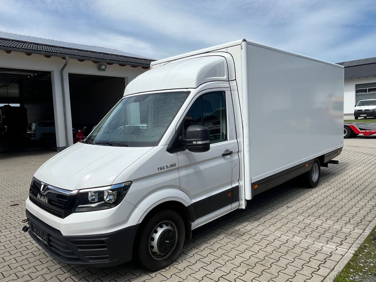 MAN TGE 5.180 RKB Koffer Turboladerschaden - Fourgon grand volume: photos 1 MAN TGE 5.180 RKB Koffer Turboladerschaden - Fourgon grand volume: photos 1