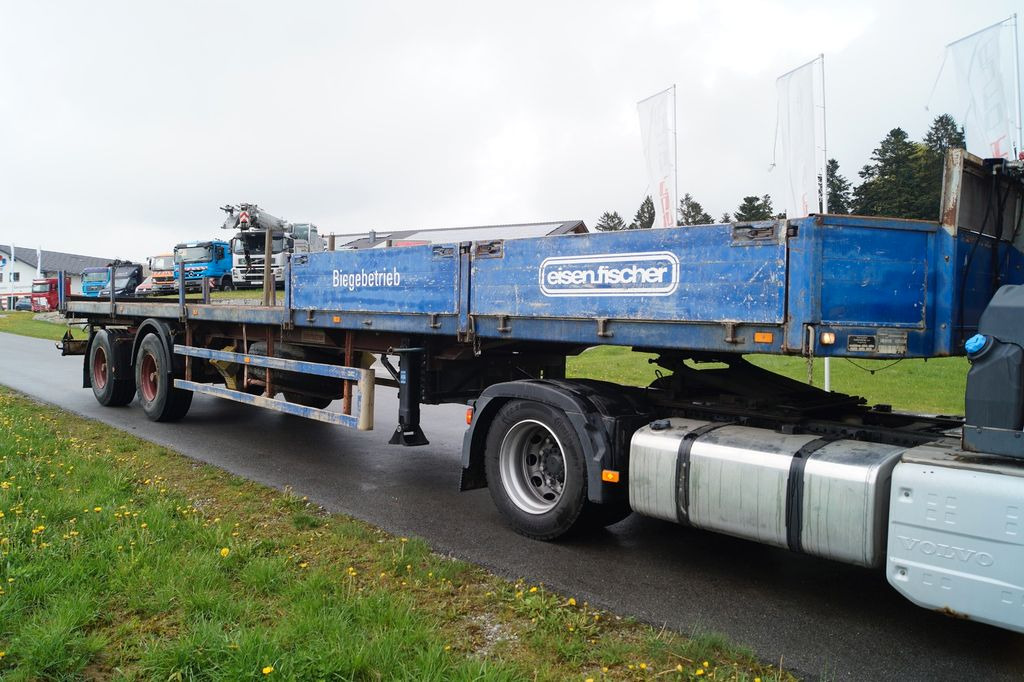 Unterholzner ULSZ 20/E Lenkachse Unterholzner ULSZ 20/E Lenkachse - Semi-remorque plateau: photos 1 Unterholzner ULSZ 20/E Lenkachse Unterholzner ULSZ 20/E Lenkachse - Semi-remorque plateau: photos 1