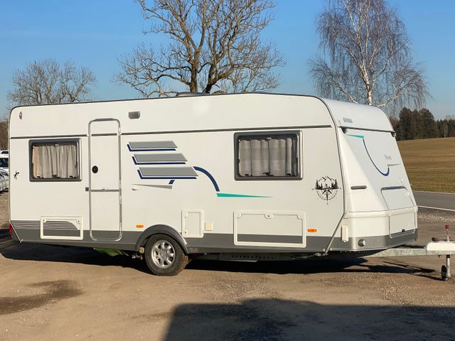 HYMER / ERIBA / HYMERCAR Nova 530 Swing mit Längsbetten und Moser, top Zu - Caravane: photos 1 HYMER / ERIBA / HYMERCAR Nova 530 Swing mit Längsbetten und Moser, top Zu - Caravane: photos 1