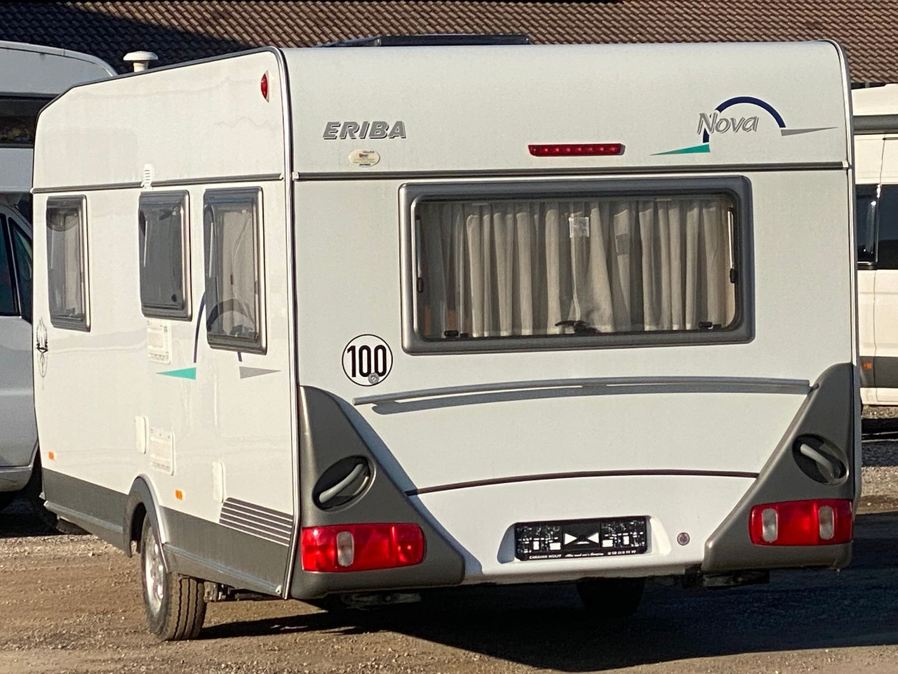 Caravane HYMER / ERIBA / HYMERCAR Nova 530 Swing mit Längsbetten und Moser, top Zu: photos 7