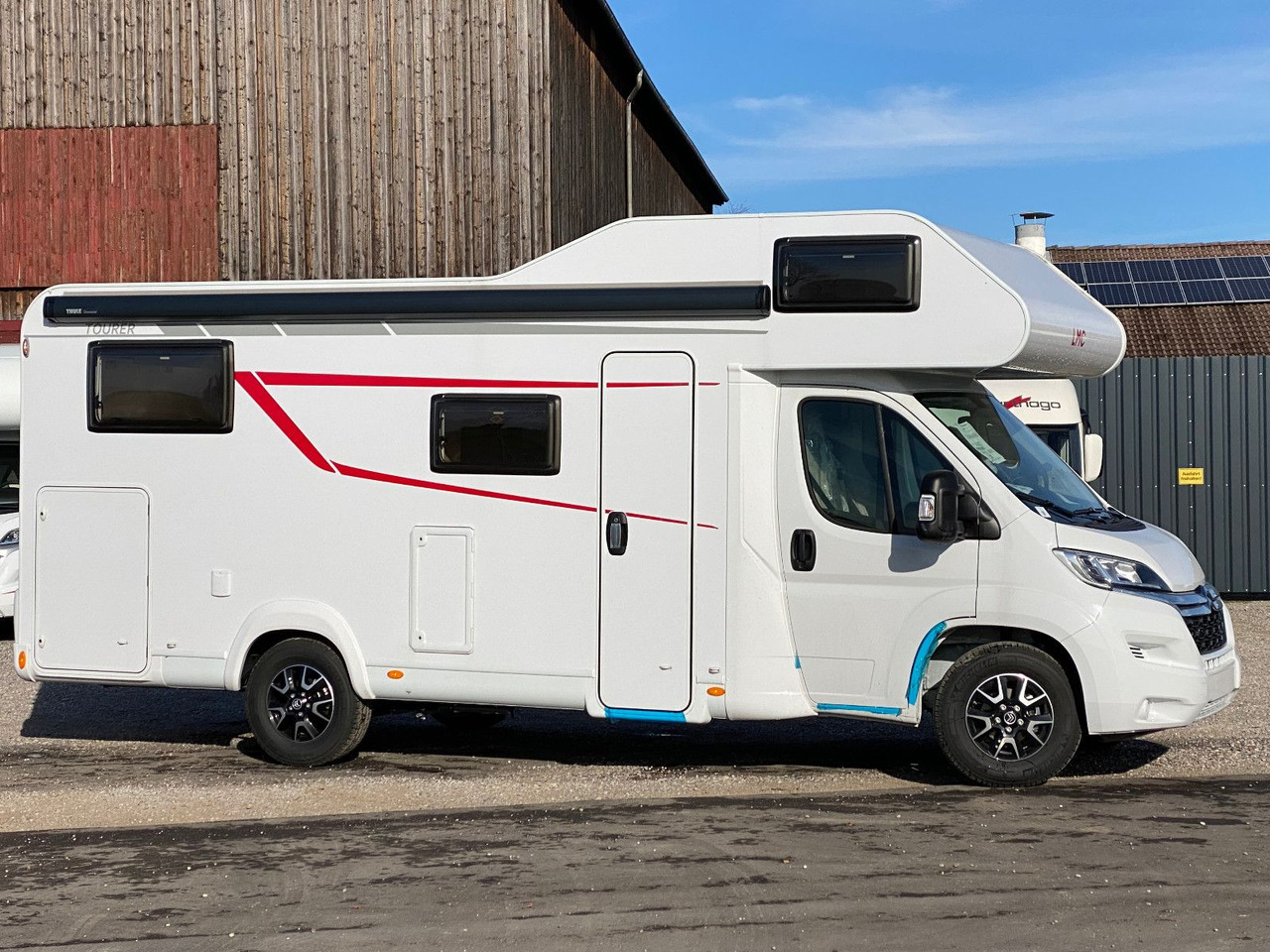 LMC Edition Tourer A 690 G, Markise,Fahradträger 6 p - Camping-car capucine: photos 1 LMC Edition Tourer A 690 G, Markise,Fahradträger 6 p - Camping-car capucine: photos 1