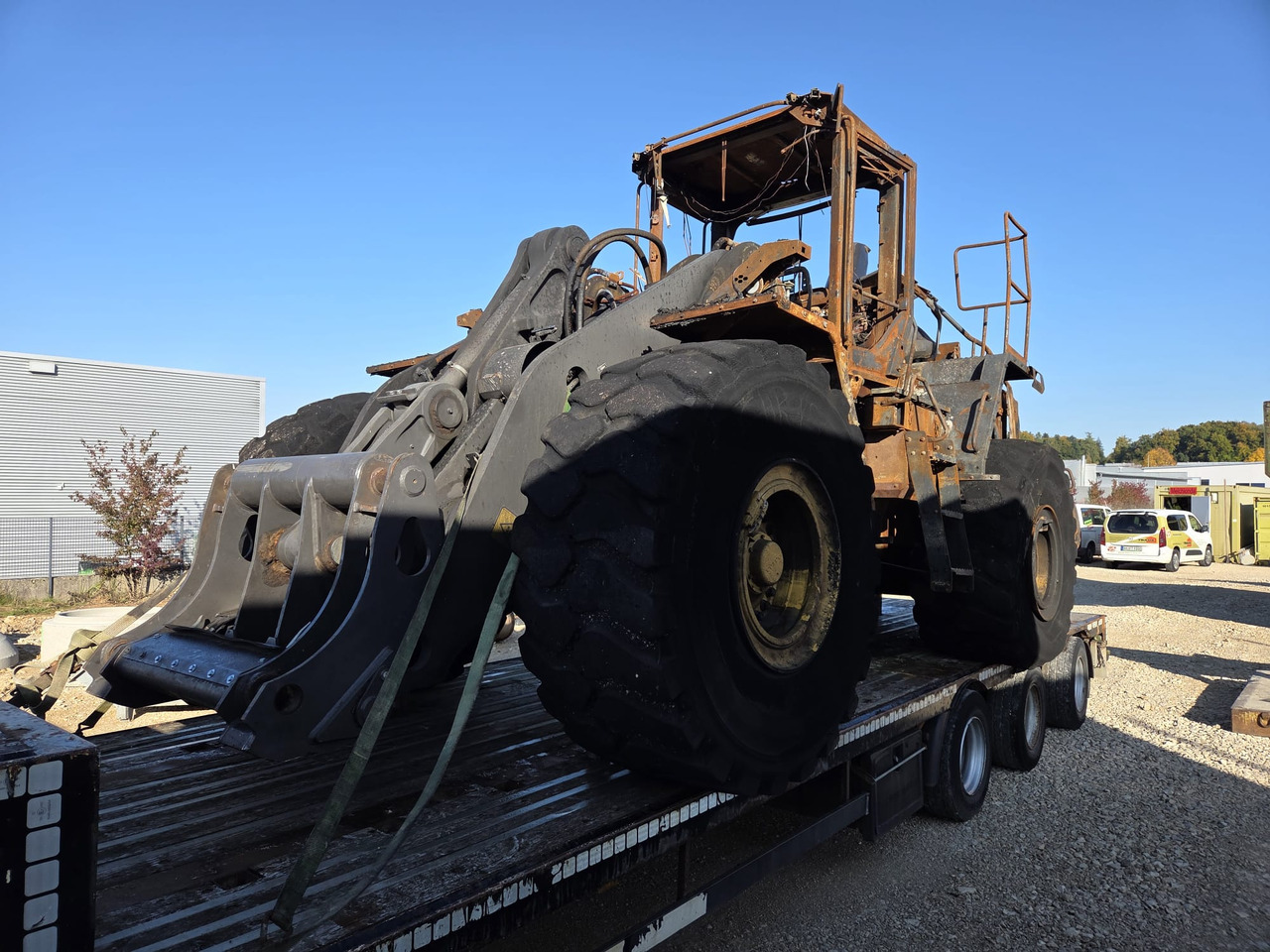 VOLVO L150 Bj: 2020 Brandschaden hydr. Schnellwechsler - Chargeuse sur pneus: photos 1 VOLVO L150 Bj: 2020 Brandschaden hydr. Schnellwechsler - Chargeuse sur pneus: photos 1